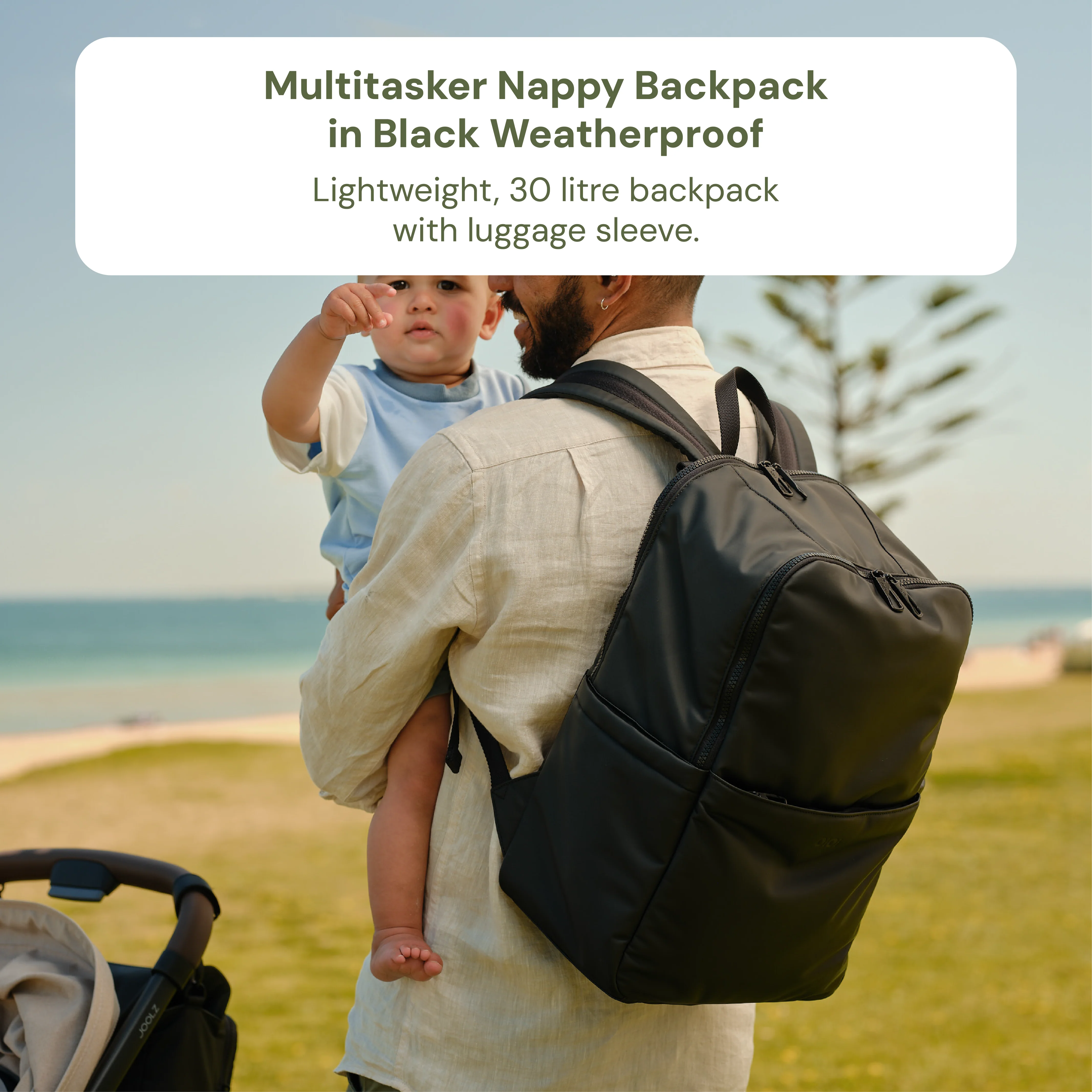 Carry-On Travel Set - Multitasker Nappy Backpack - Image 4