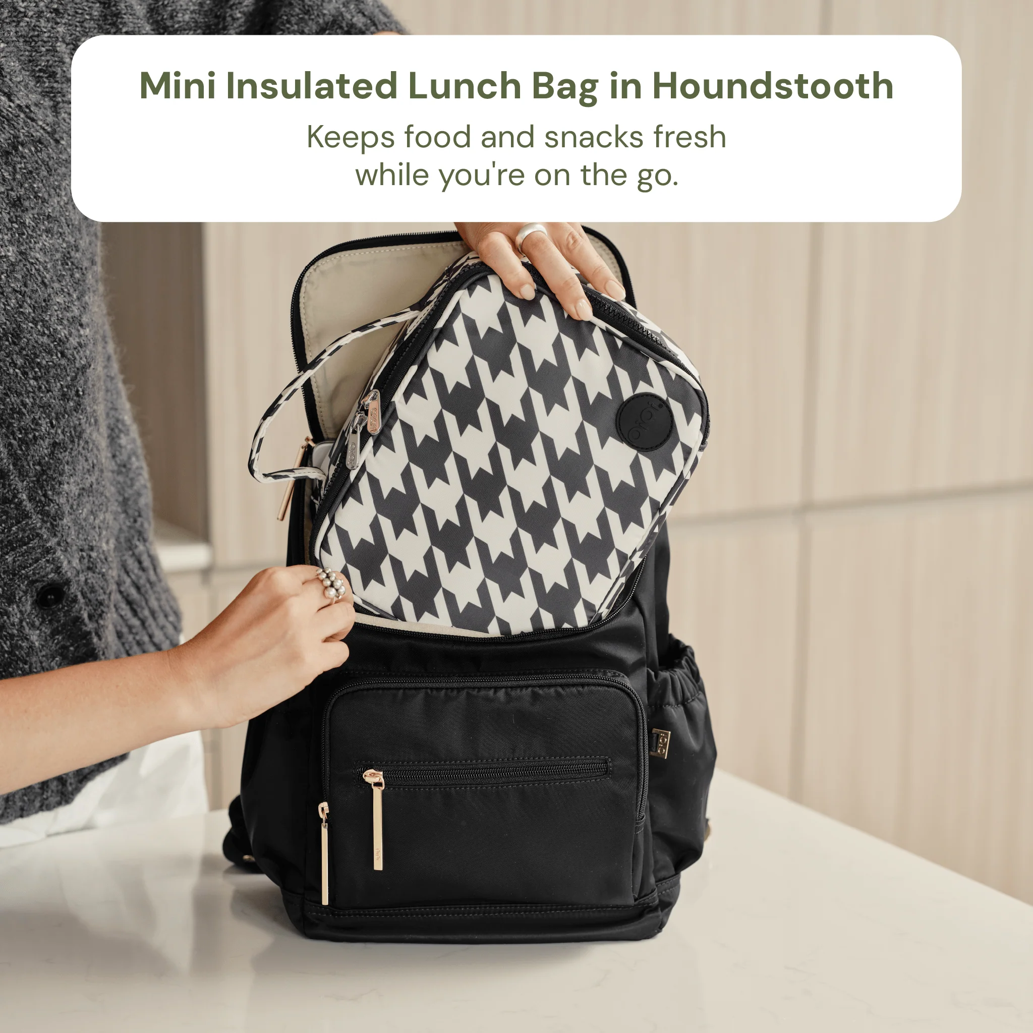Mini Signature Bundle - Black & Houndstooth - Image 5