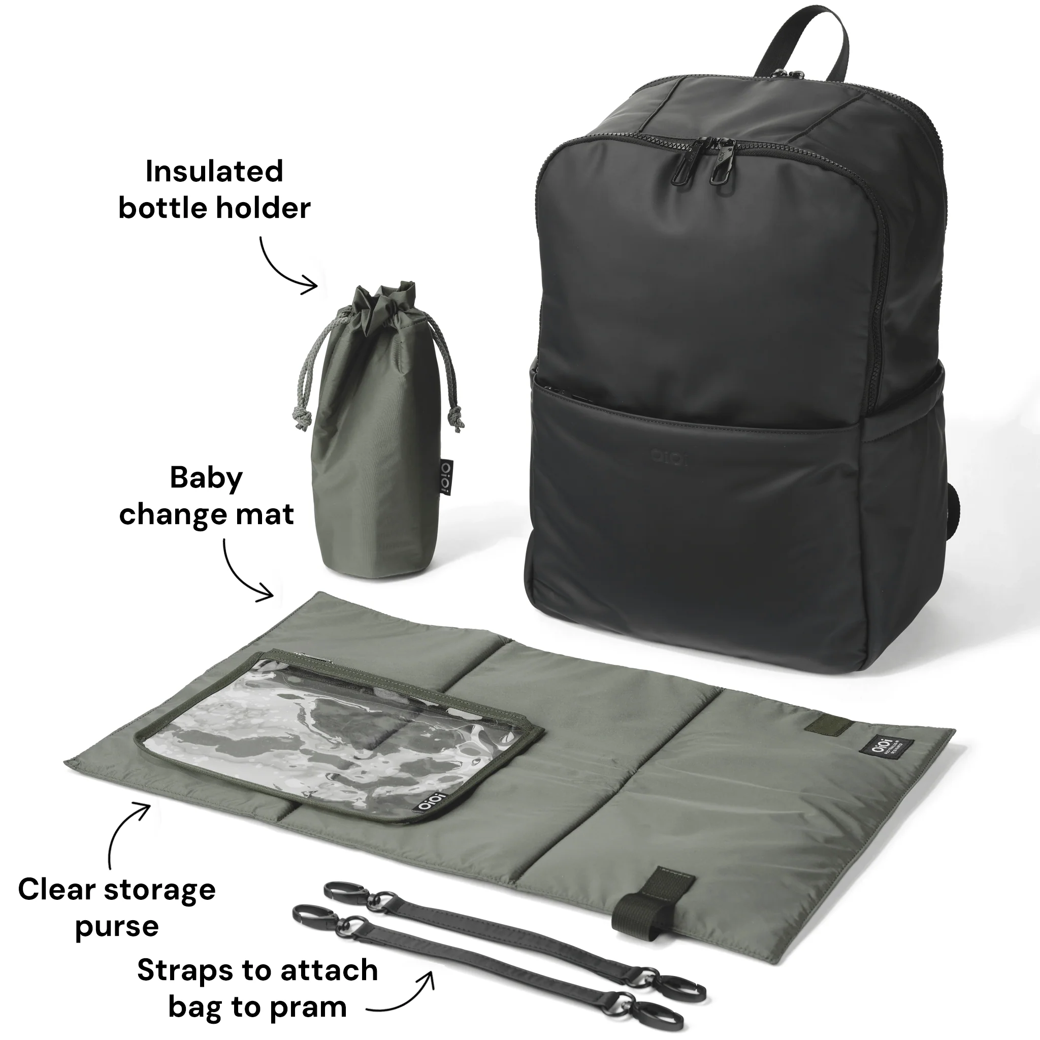 Carry-On Travel Set - Multitasker Nappy Backpack - Image 3