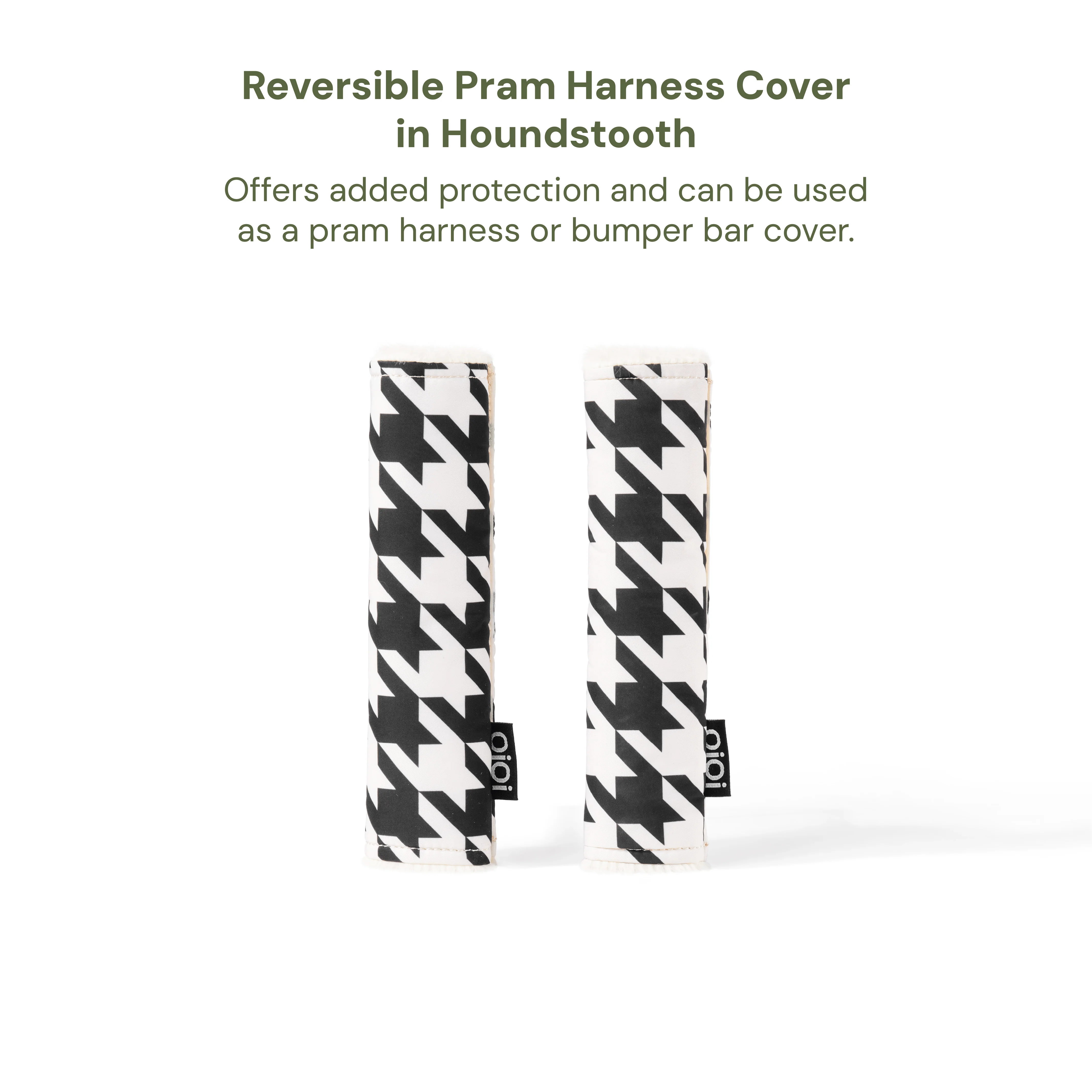 Pram Makeover Bundle - Black & Houndstooth - Image 6